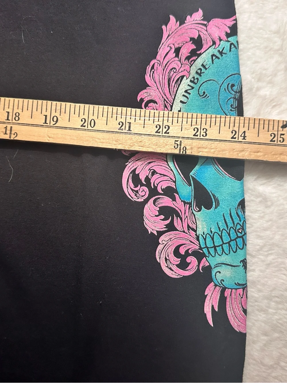 Beautiful Disaster Unbreakable Skull Set Hoodie and Wide Leg Pants